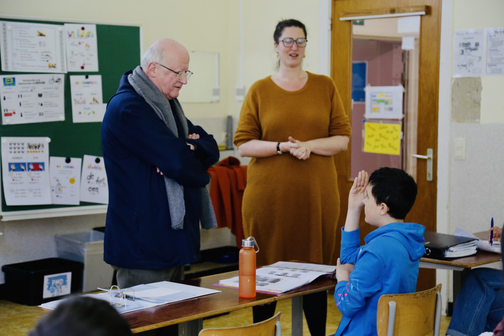 Bisschop Lode bezoekt College ten Doorn
