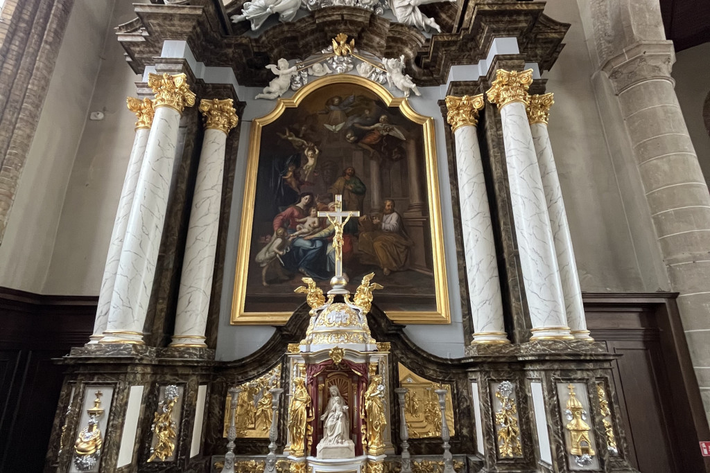 Altaar Sint-Bertinuskerk Poperinge