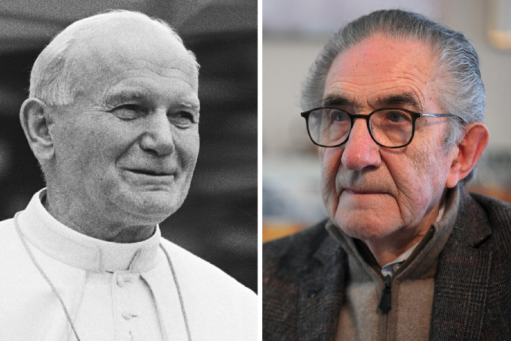 Paus Johannes Paulus II bemoeide zich volgens Willy Claes met wapenhandel.