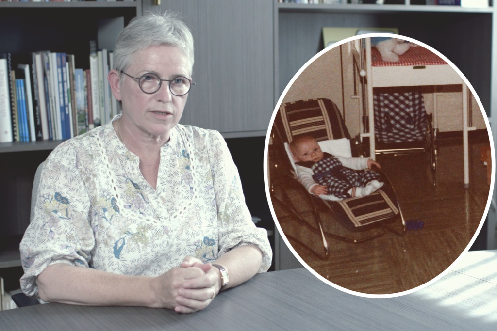 Hilde Pex met inzet van foto uit Tamar.