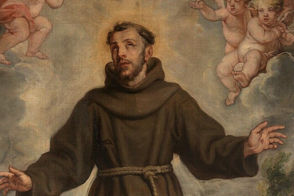 Sint-Franciscus van Assisi.