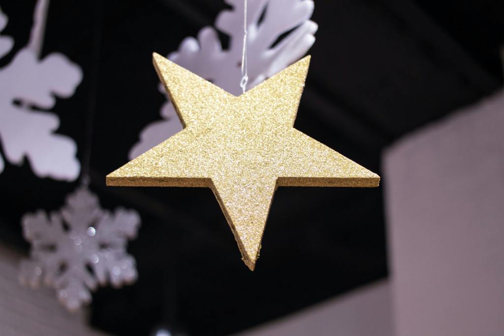 ster in kerstboom