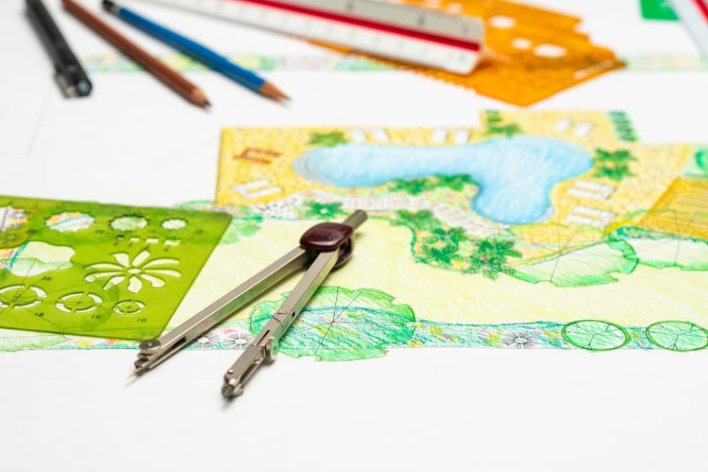 Door te puzzelen met groenvormen krijgt je droomtuin langzaam vorm