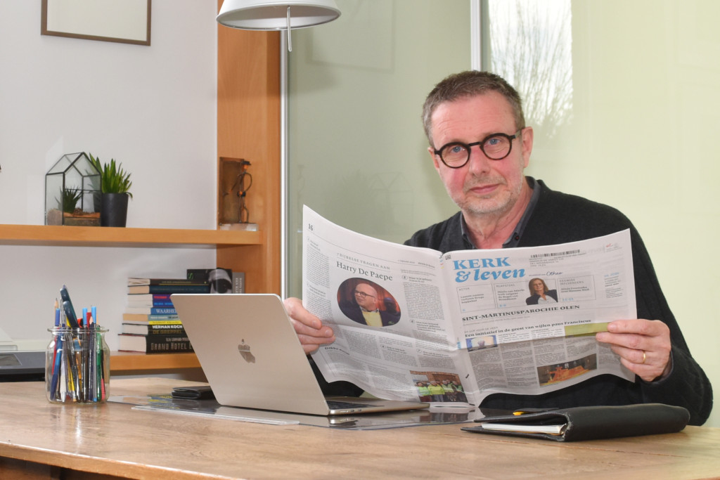 Cis Marinus is verantwoordelijk voor de lokale pagina’s van Kerk & Leven in Olen.