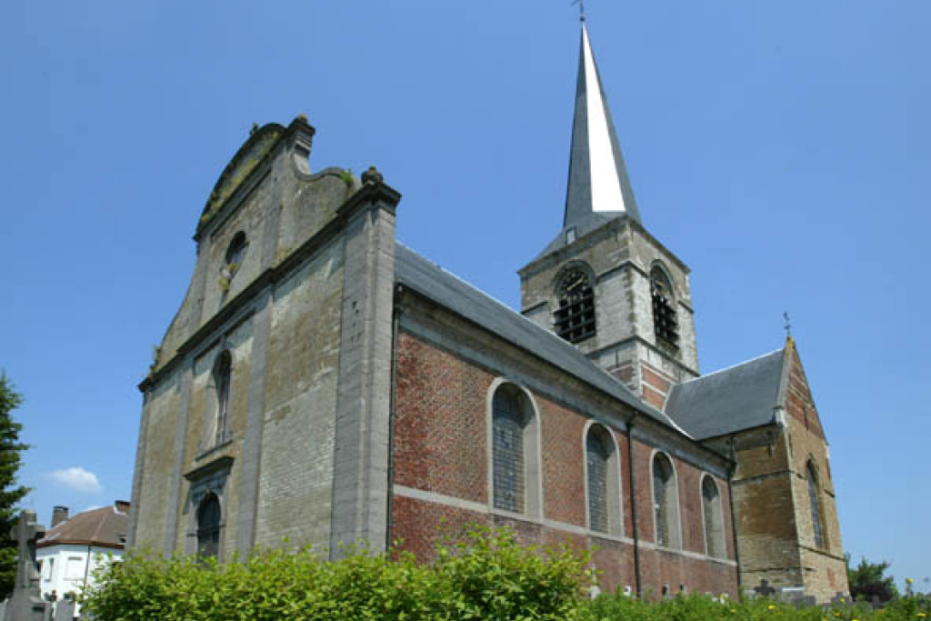 De zeventiende-eeuwse Sint-Remigiuskerk in Wambeek