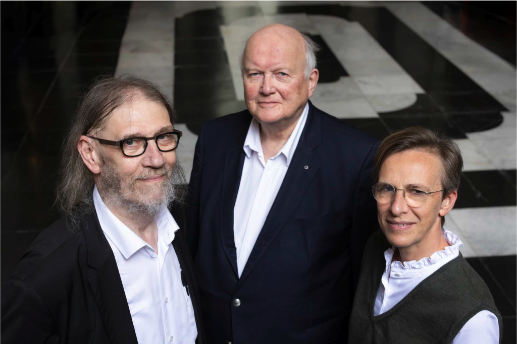 Peter Schmidt, Jean-Paul Van Bendegem en auteur Frederique Vanneuville