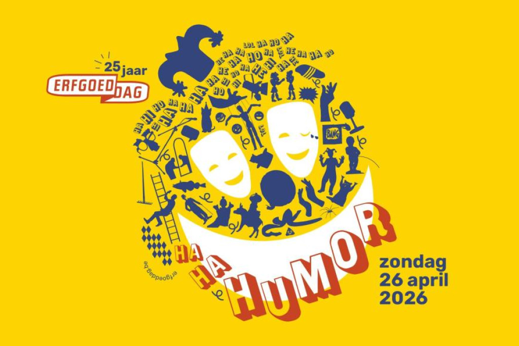 Erfgoeddag 2026, over het thema 'Humor'