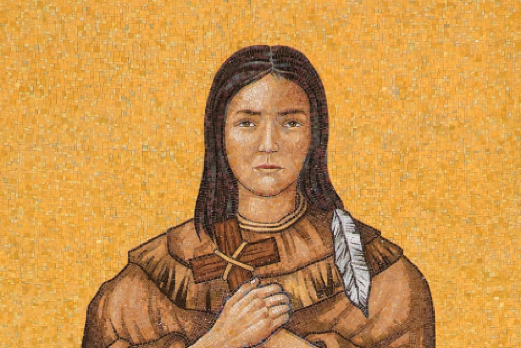 Kateri Tekakwitha.