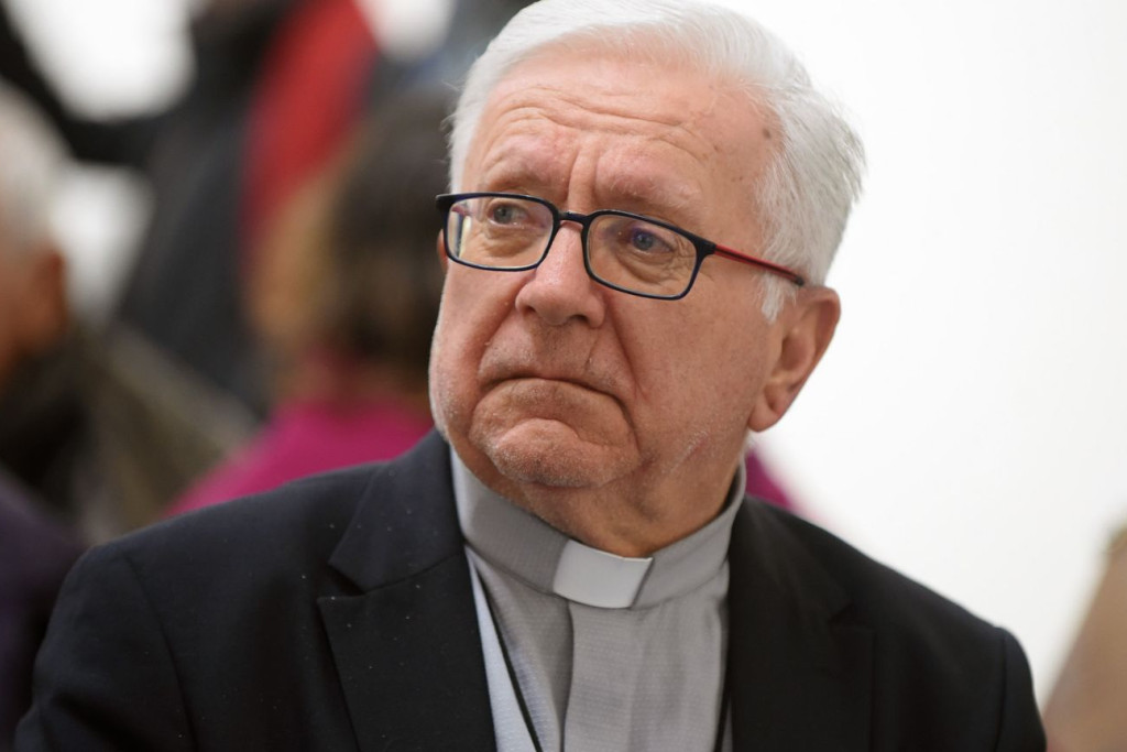 Aartsbisschop Giovanni Ricchiuti, voorzitter van Pax Christi Italië.