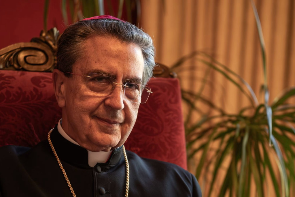 aartsbisschop en nuntius in Groot-Brittannië Miguel Maury