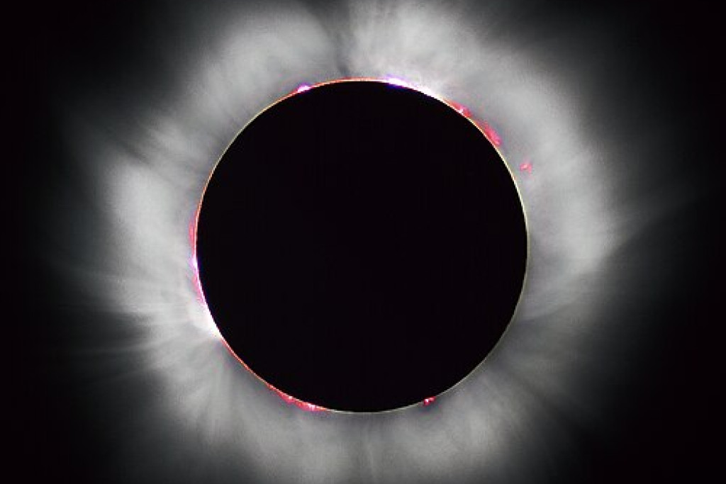Zonsverduistering.