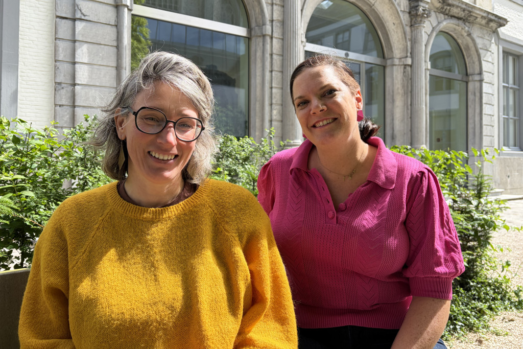 Isabelle Desmidt en Tina De Bisschop