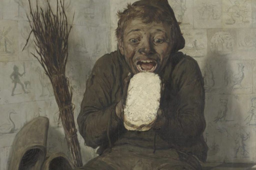 De hongerige schoorsteenveger