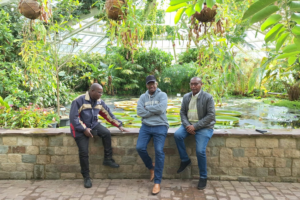Burundese experts van het VIKAP-project op bezoek in de Plantentuin van Meise.