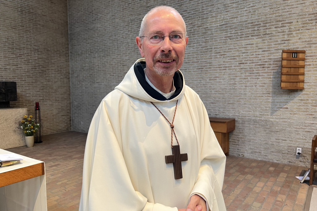 Guido Van Belle is de achtste abt van de Sint-Sixtusabdij.