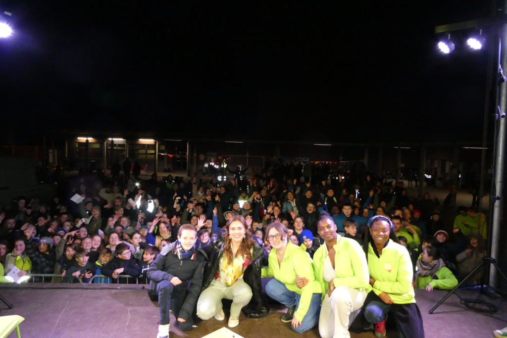 Laura Omloop (tweede van links) was vorig jaar special guest tijdens de eerste editie van Magnifico. © IJD Antwerpen