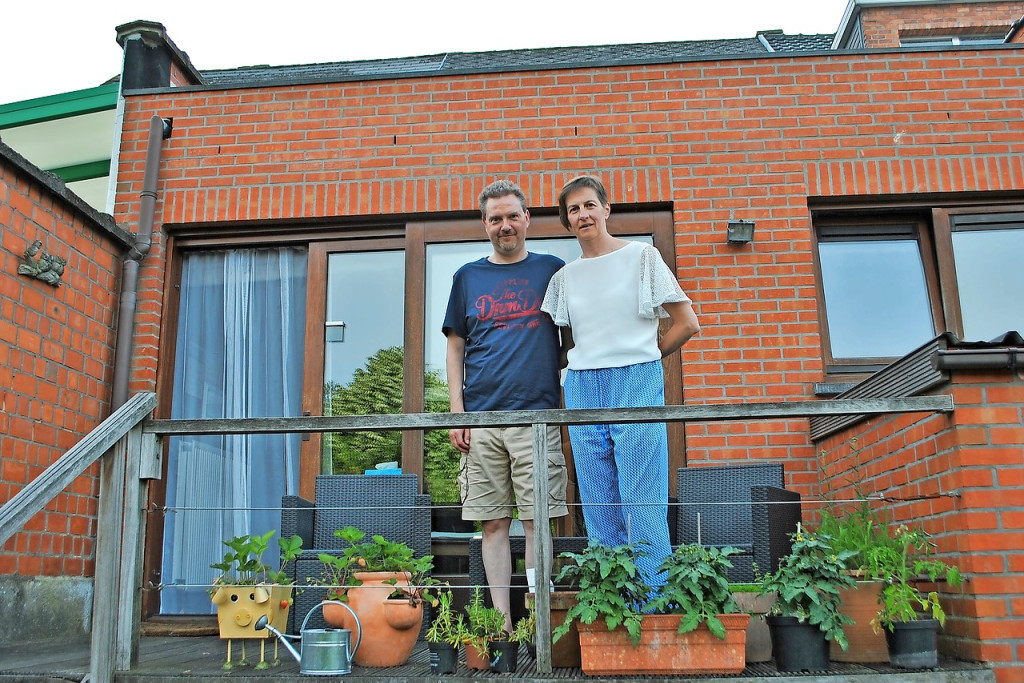 Al 22 jaar lang ontvangt het gezin Van den bossche-Hauchecorne verloofden. © Martine Croonen