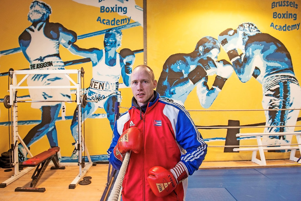 De Brussels Boxing Academy van oprichter Tom Flachet is een van de partners van D’BROEJ. © Filip De Smet