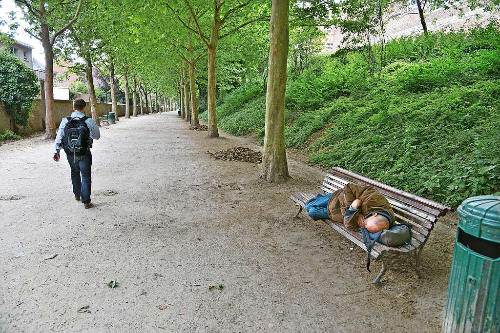 Meer dan honderd jongvolwassenen in Leuven zijn dak- of thuisloos. © Flip Franssen