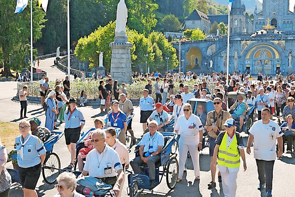 Lourdes is de plek waar dienstbaarheid vorm krijgt. © rr