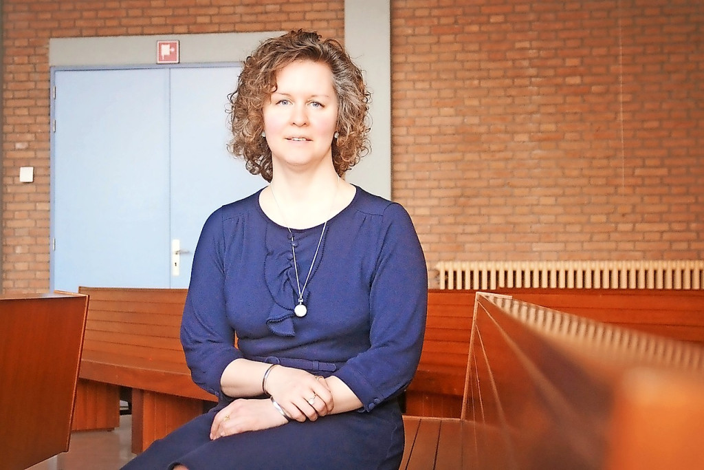 Ilse Craps: „Ik steek mijn kwetsbaarheid niet onder stoelen of banken.” © Tony Dupont