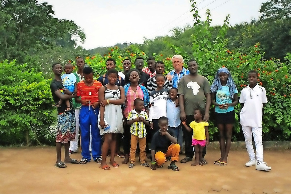 Christ Smeets: „Wie in het opvangtehuis woont, heeft het goed.” © Sankofa Mbofra