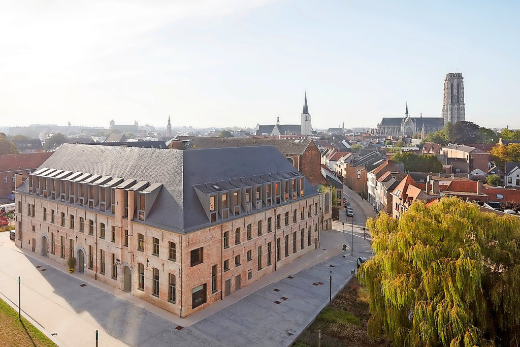 Het predikherenklooster in Mechelen maakt kans op de Onroerenderfgoedprijs 2020. © Stijn Bollaert