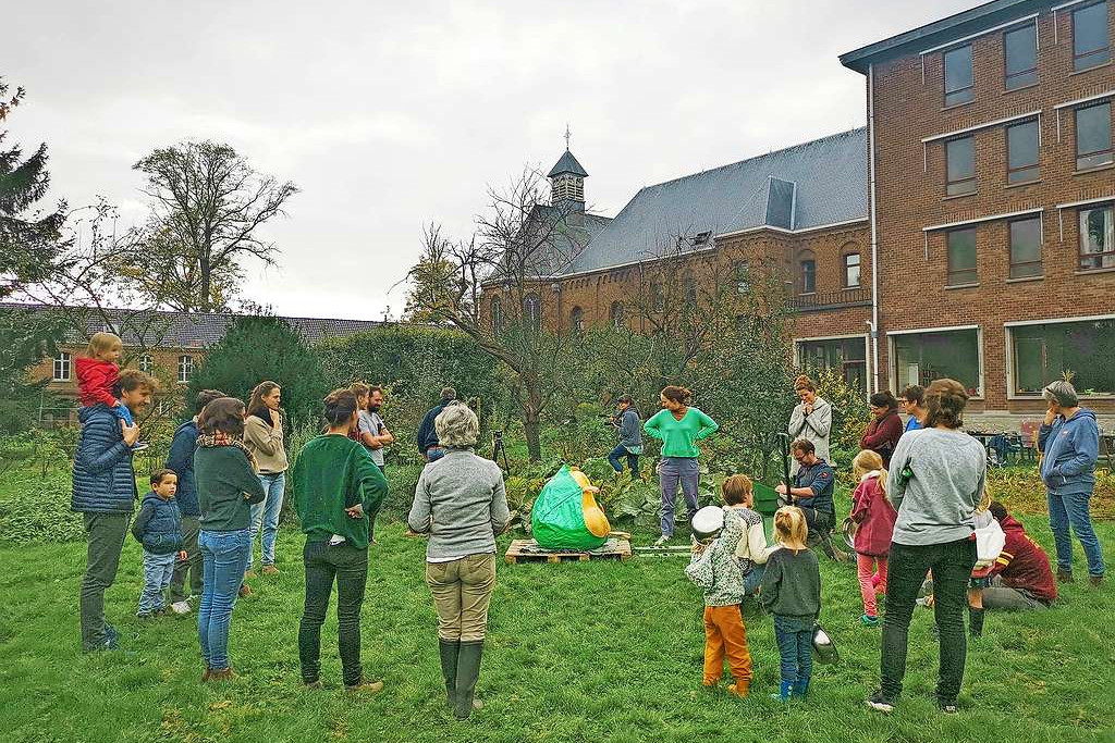Vosberg biedt ruimte om te wonen, te spelen, te werken en uit te rusten. © Vosberg Cohousing