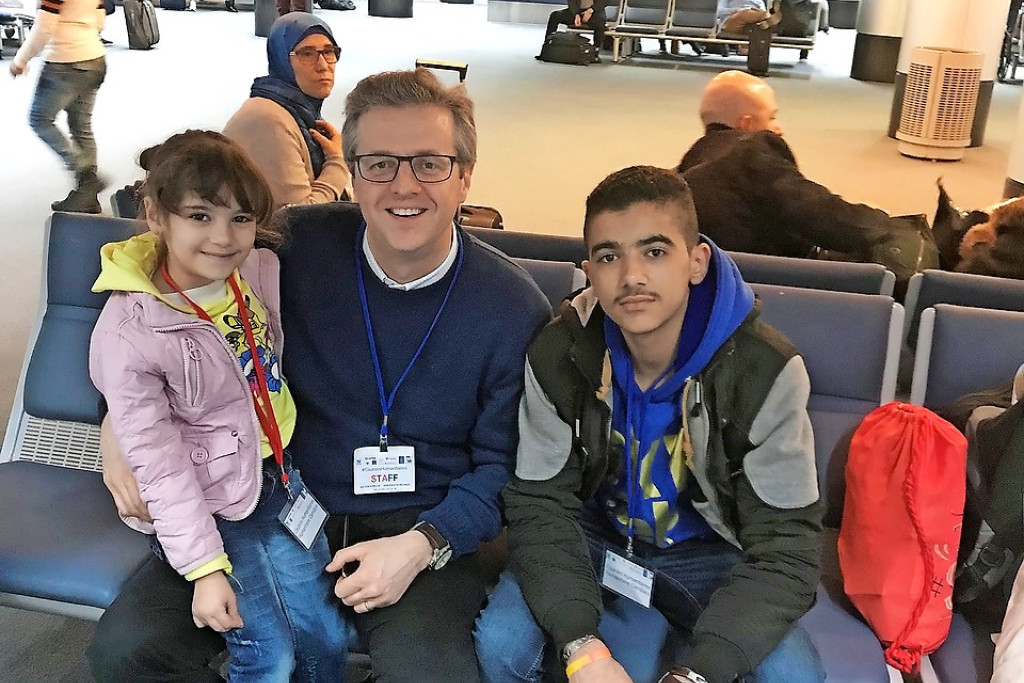 Pieter Wieërs reist zelf af naar Libanon om de vluchtelingengezinnen te halen. © Pieter Wieërs