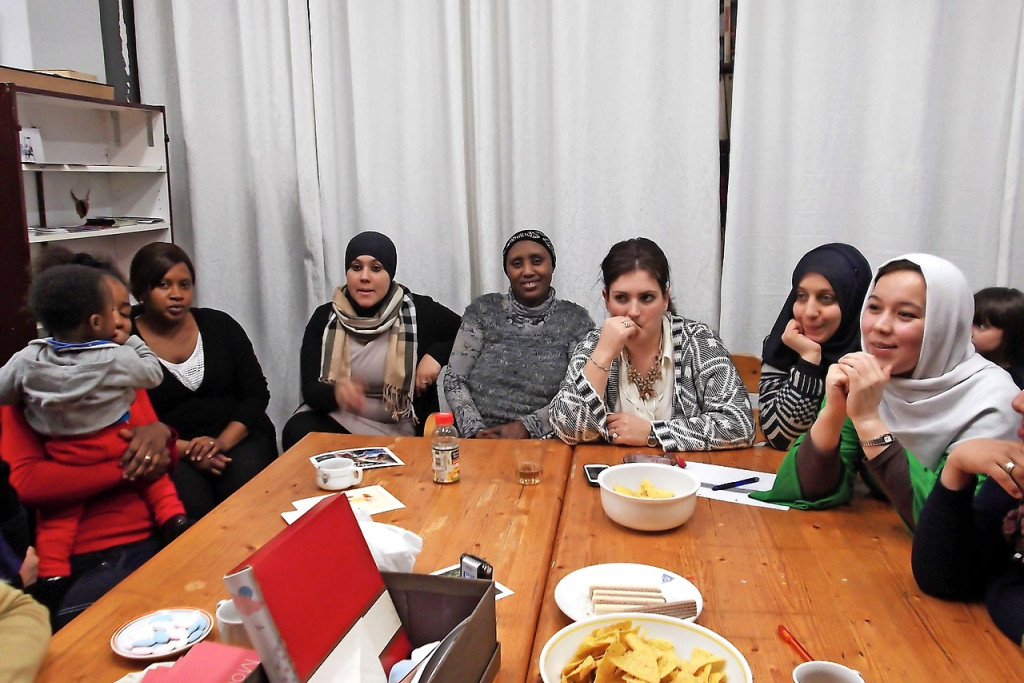 In cultureel gemengde groepen worden gevoelige thema’s aangesneden. © Ingrid ter Maat