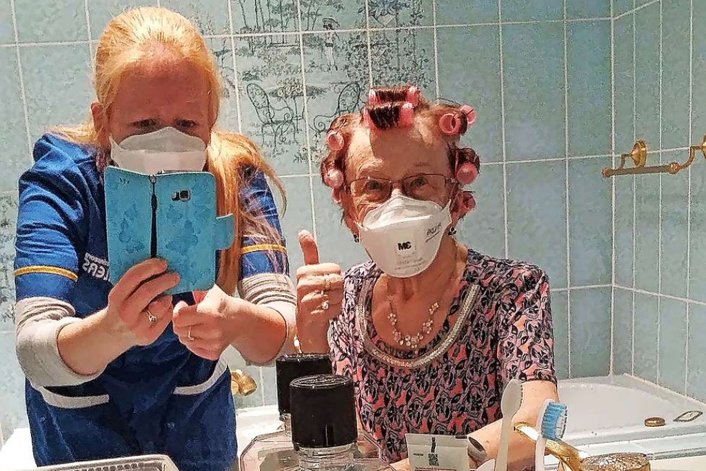 Coronatijden kunnen niet zonder aangepaste beschermingsmiddelen. © Villers vzw