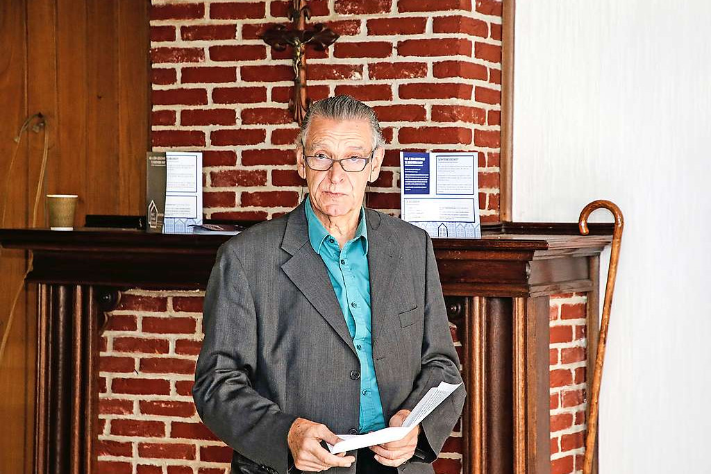 Bob Docx wordt gedreven door verontwaardiging over het tekort aan woningen. © Koen Fasseur