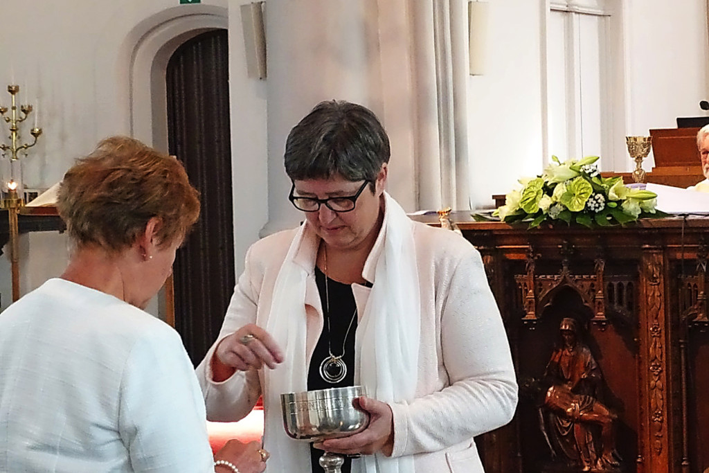 Hilde Omez: „Het contact met en de steun van parochianen is belangrijk.” © Koen Wittouck