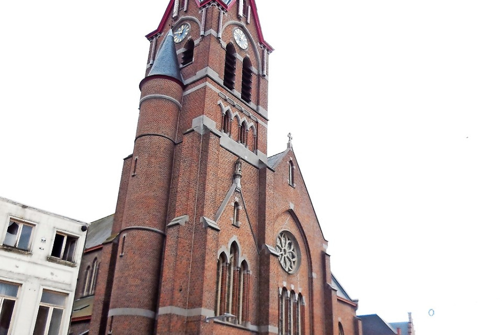 De Sint-Elooiskerk in Kortrijk vandaag. © Beeldbank Kortrijk