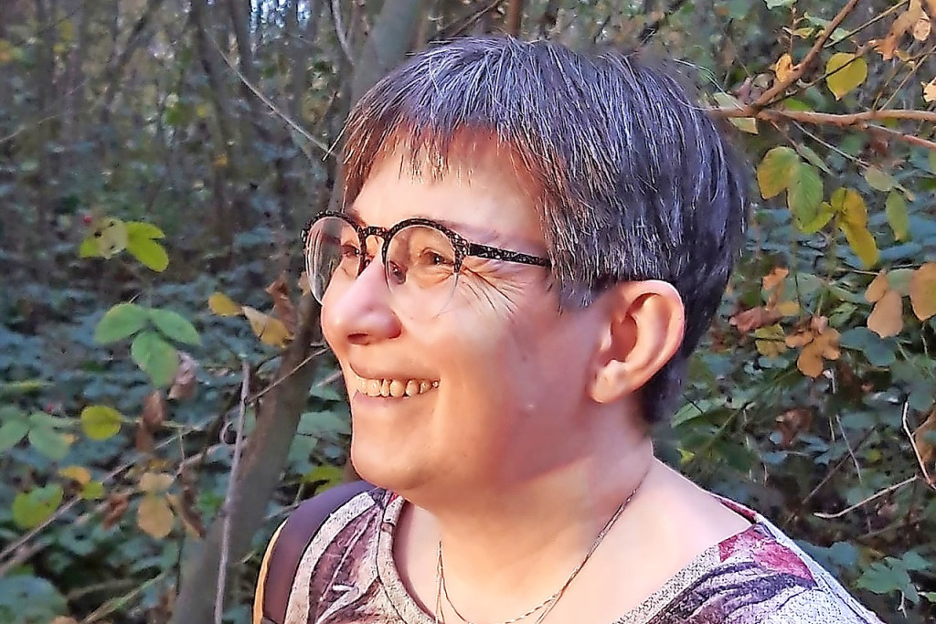 Nadine Van Parys: „Een regenboog is voor mij het ultieme teken van Gods Liefde.” © Sara Willems