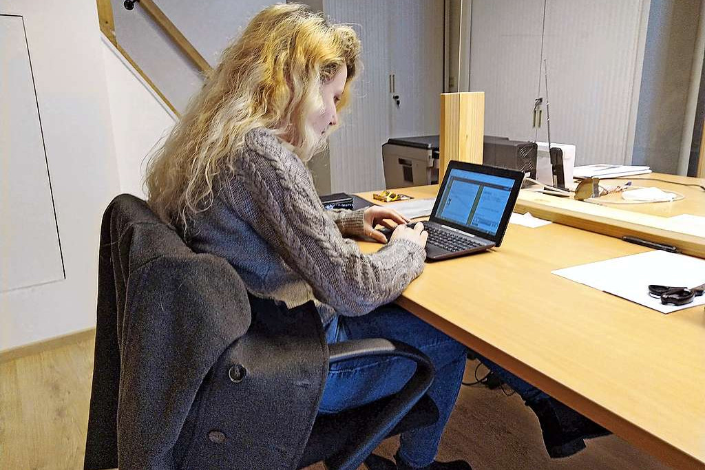 Ewa Mulik: „Ik ben blij de opgedane kennis te kunnen aanwenden. Ik leer zelf nog elke dag bij.” © Cynthia Deman