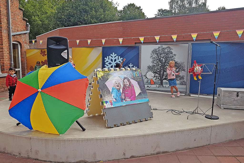 Ook basisscholen gaan creatief aan de slag met het jaarthema. © Domien Bekaert