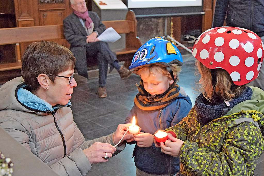 Olga Vanoverschelde: „Iedere generatie gelooft op haar eigen wijze.” © Erna Nevejant