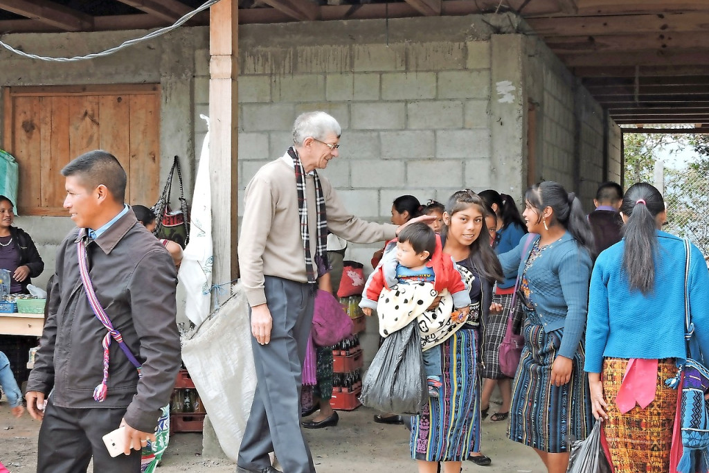 Eric Gruloos bij het revalidatiecentrum Bitol in Guatemala. © Dirk Strobbe