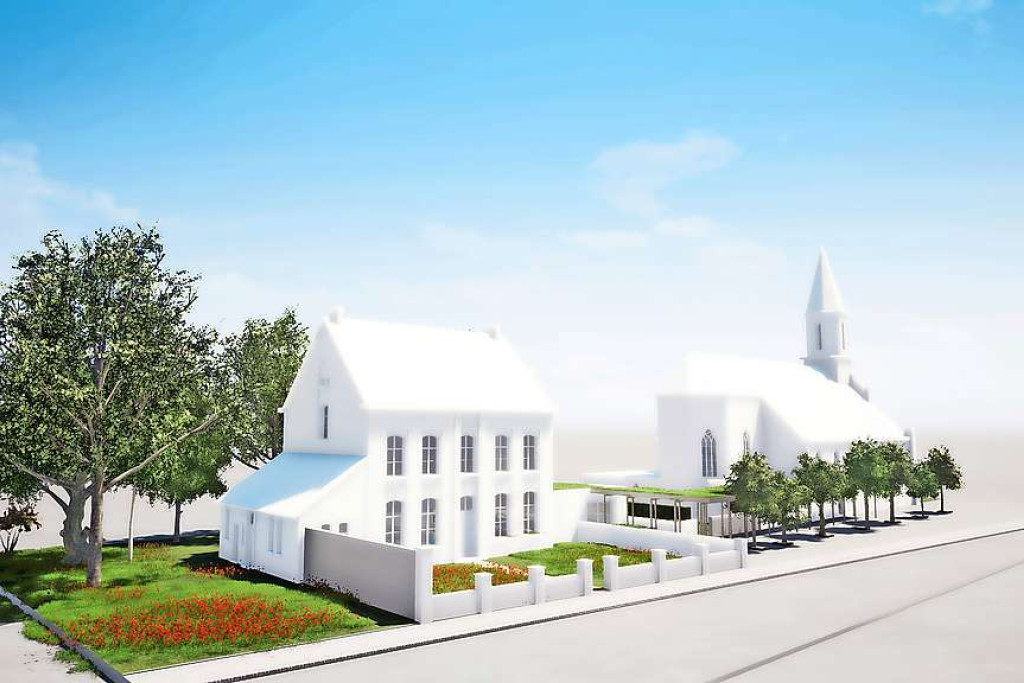 Zo zou het Kurt Defrancq Huis in Baarle-Drongen er kunnen uitzien. © Kurt Defrancq Huis