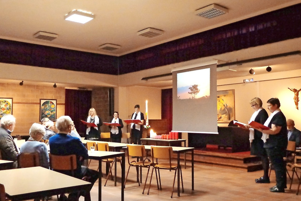 De evocatie was vorig jaar al te zien in het Pastoraal Centrum in Kiewit. © Salvatoriaanse familie