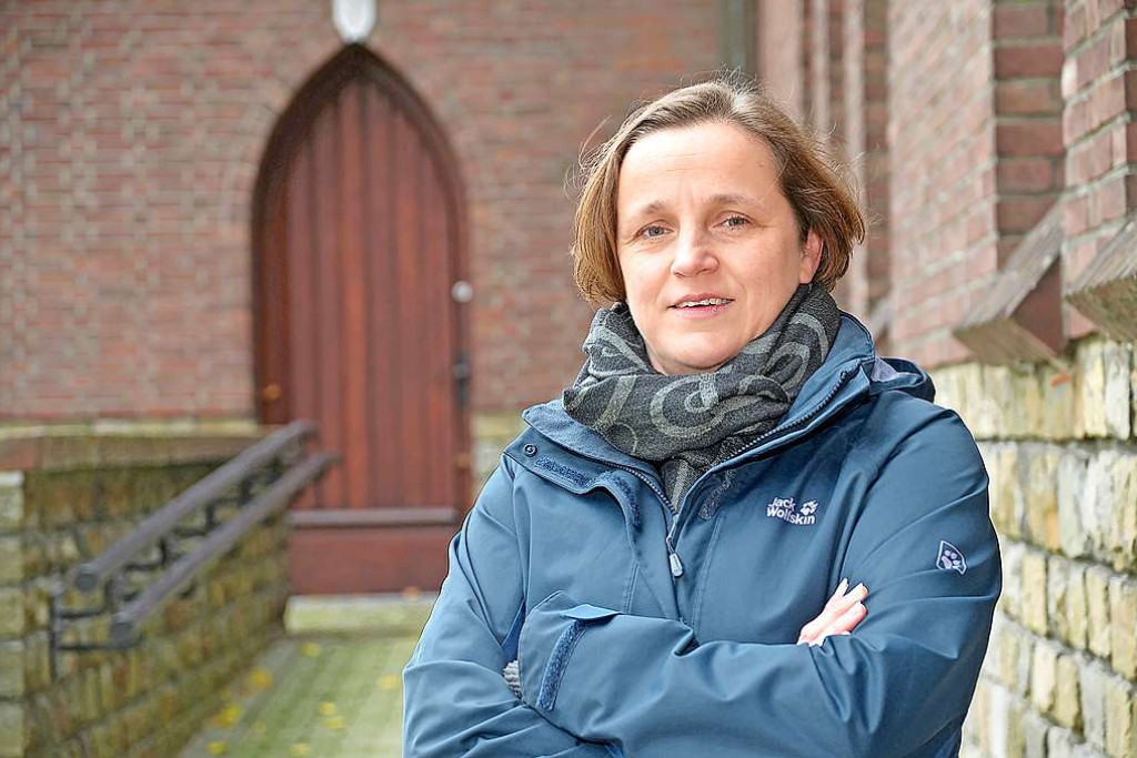 Audrey Janssen: „Mensen nabij zijn, is vandaag een belangrijke opdracht.” © Tony Dupont