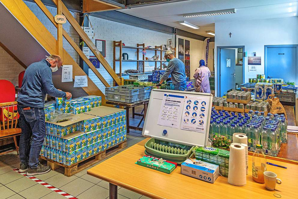 De inzet van vrijwilligers bij Sint-Vincentius is van onschatbare waarde. © Roger Maes