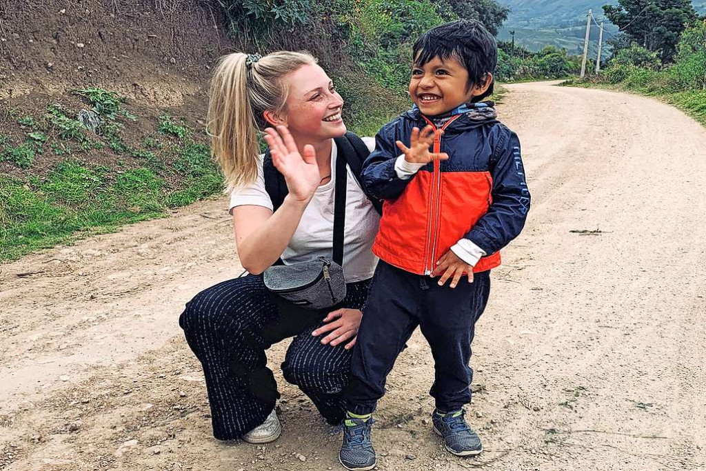 Laïs Masco: „Door die blik van de Peruaanse kinderen in Oye Lena veranderde mijn leven.” © Laïs Masco