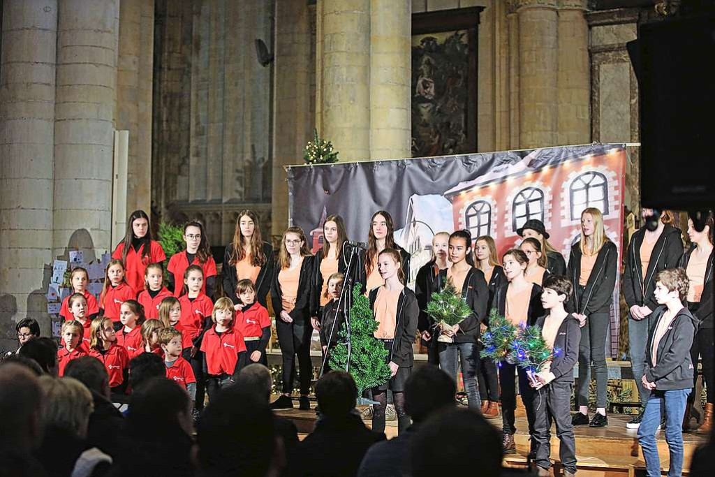 Basikliekje (rechts) annuleert met spijt in het hart het kerstconcert dit jaar. © Werner Janssen