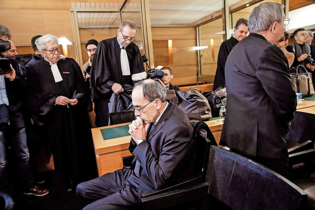 Begin januari verscheen de Franse kardinaal Barbarin voor het gerecht. © Belga Image