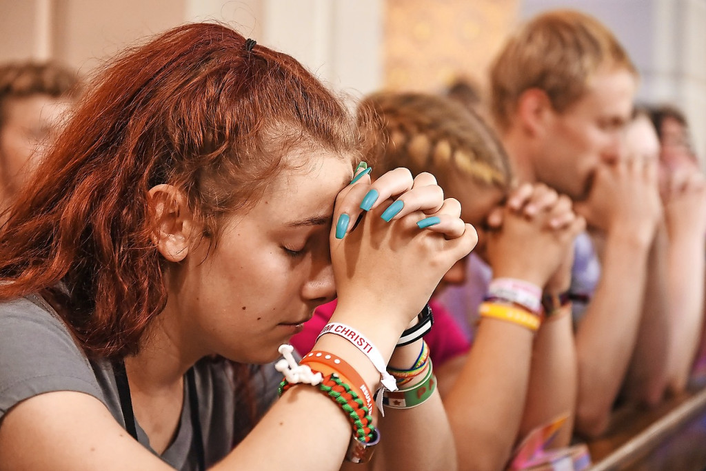 „We moeten jongeren helpen bewust te worden van hoe God al in hun leven aanwezig is.” © KNA Bild