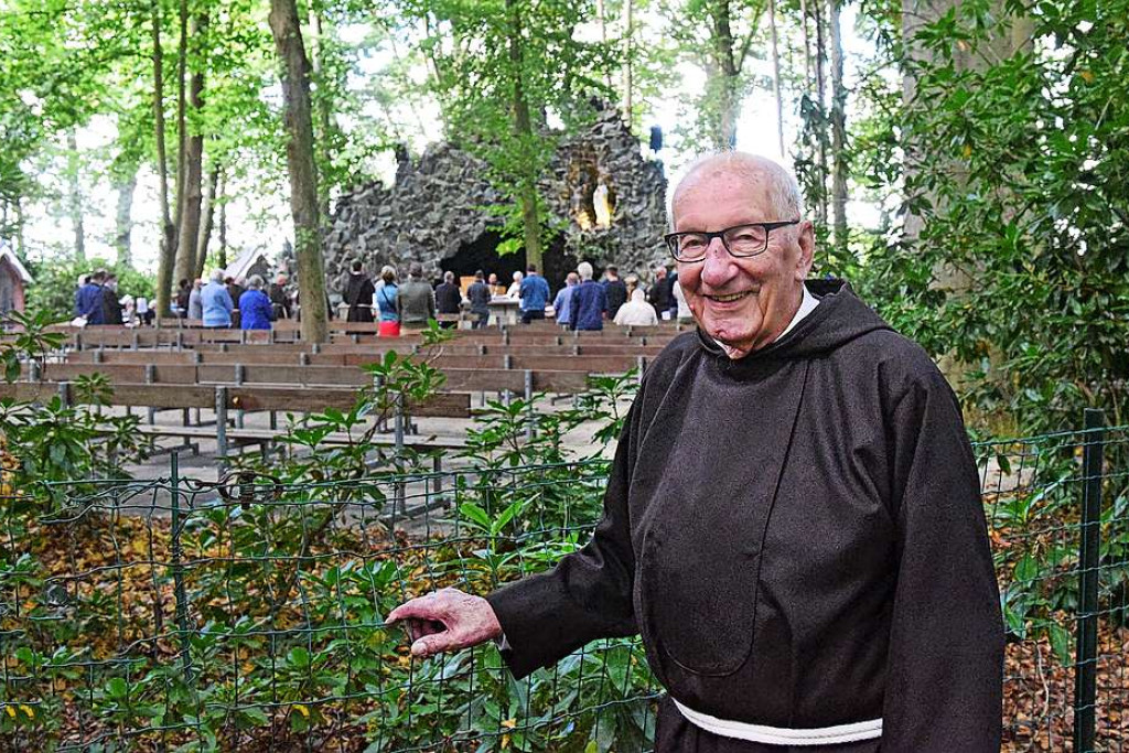 Kapucijn Luk Wouters was missionaris vóór hij naar de Noorderkempen kwam. © Mia Uydens