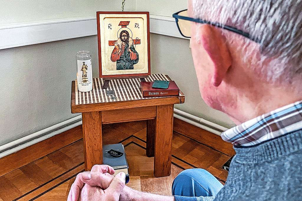 Gebed draait niet om het verkrijgen van dingen, maar om het opbouwen van een relatie met Christus. © Christof Bouweraerts
