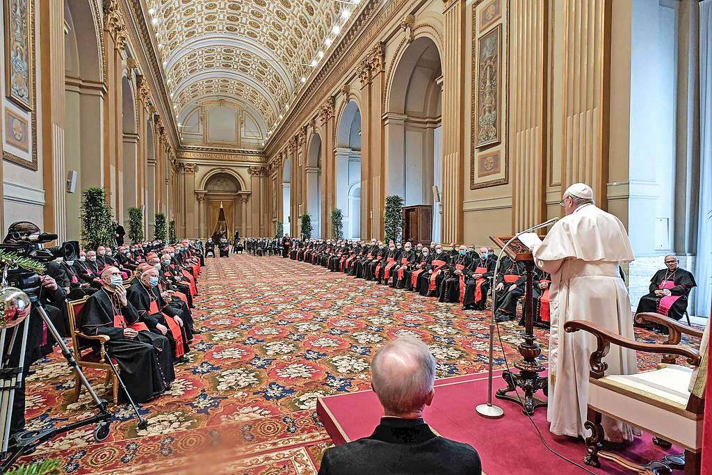 Praedicate evangelium brengt het aantal permanente curiedepartementen op 28. © KNA-Bild Praedicate evangelium brengt het aantal permanente curiedepartementen op 28. © KNA-Bild